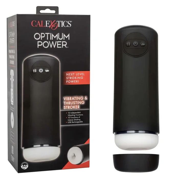 Optimum Power Vibrating and Thrusting Stroker – Ultimate Pleasure Awaits