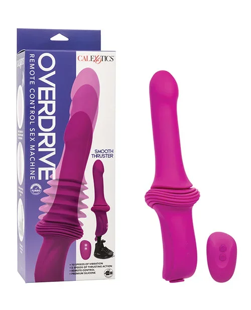 Overdrive Smooth Thruster Remote Control Sex Machine – Fuchsia/Black