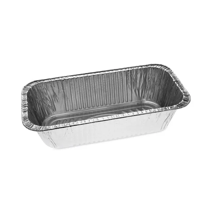 Pactiv Evergreen Aluminum Steam Table Pan, One-Third Size Deep Loaf Pan, 3″ Deep, 5.9 x 8.04, 200/Carton (PCTY6062XH)