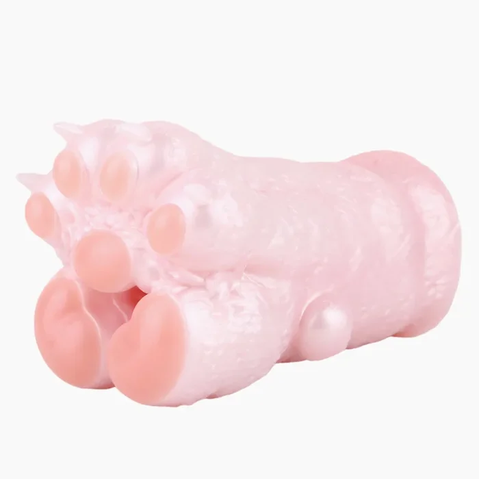 Pink Cat Paw Tight Silicone Pocket Pussy