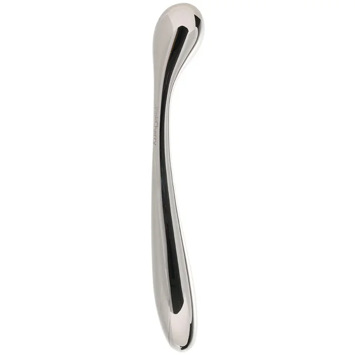 PinkCherry 8.5 Inch Stainless Steel Wand G-Spot Dildo
