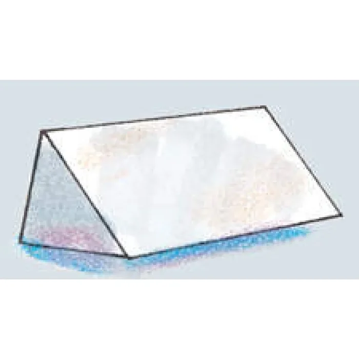 Position Aid 45 Degree Right Wedge Gray Foam 5″ X 5″ X 15″ 1 Each
