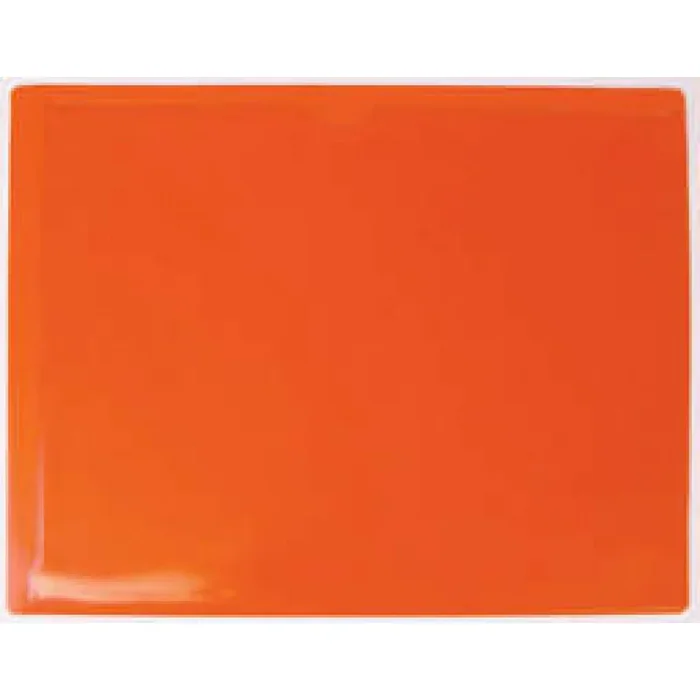 Presentation Pocket Open On 2 Sides No Expansion Orange Vinyl 9 1/4″ X 11 3/4″ 25 Per Pack