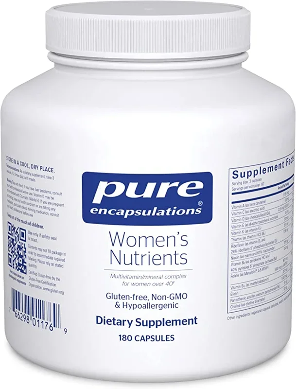 Pure Encapsulations Women’S Nutrients 180 Capsules