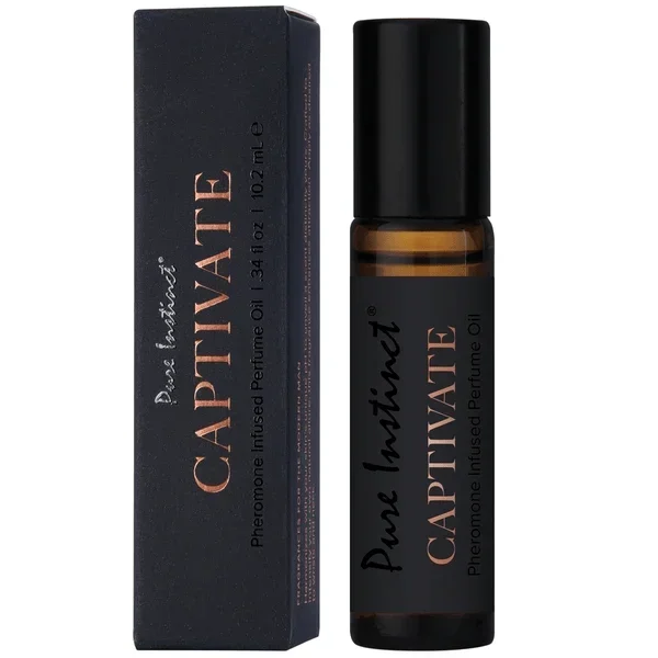 Pure Instinct Captivate Men’s Pheromone Perfume Oil Roll-On