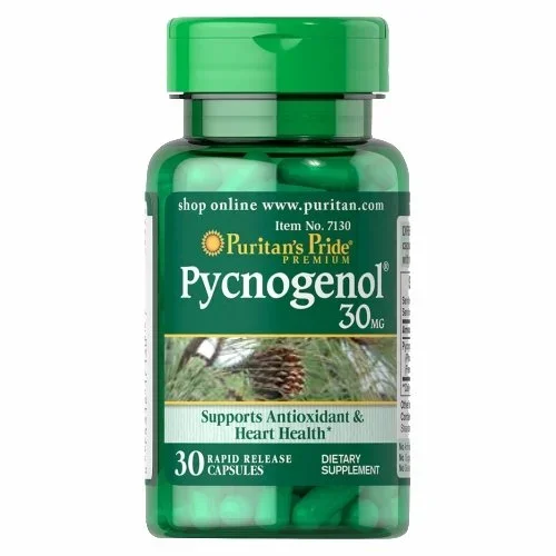 Puritan’s Pride, Pycnogenol, 30 Mg, 30 Capsules