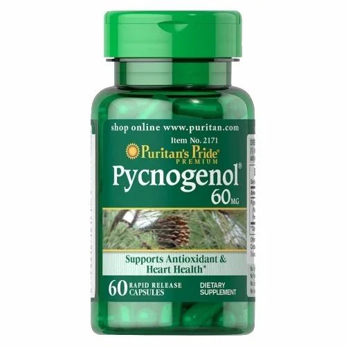 Puritan’s Pride, Pycnogenol, 60 mg, 60 Capsules