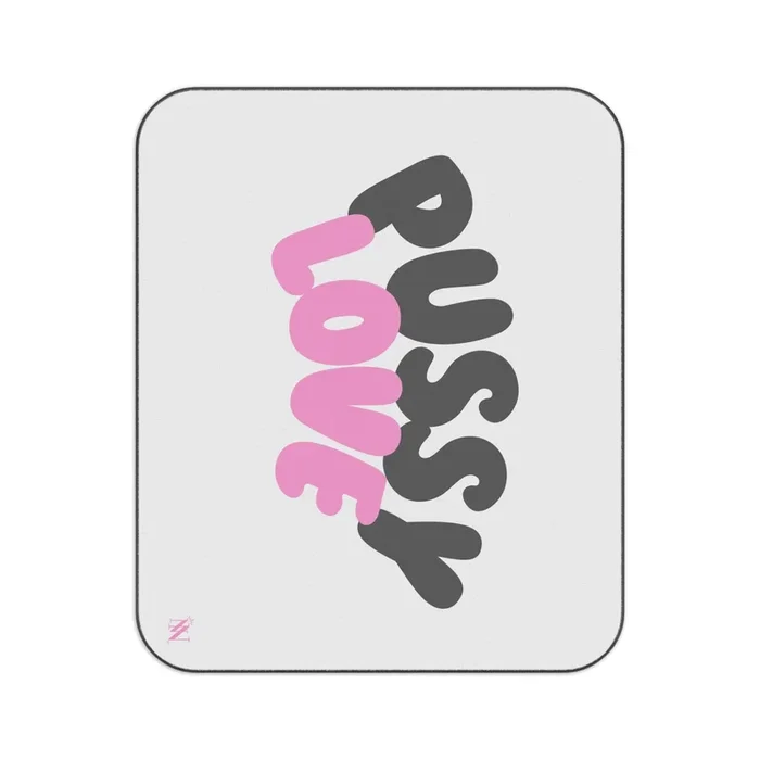 Pussy Love | Mix Match Fun-Flirty Lovers’ Water-Resistant Blankets