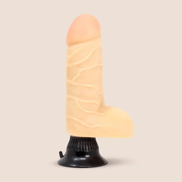 Real Feel Deluxe No. 2 | 6.5″ vibrating dildo with suction cup base