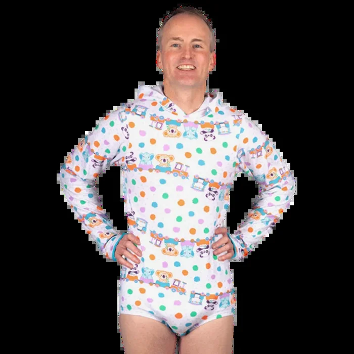 Rearz – Unisex Adult Hooded Bodysuit – Critter Caboose