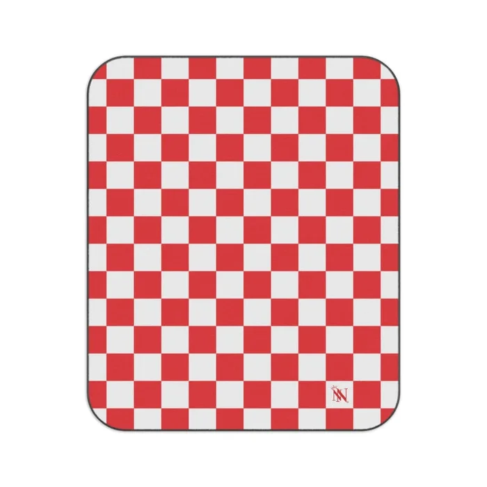 Red Checkered Past | Mix Match Fun-Flirty Lovers’ Water-Resistant Blankets