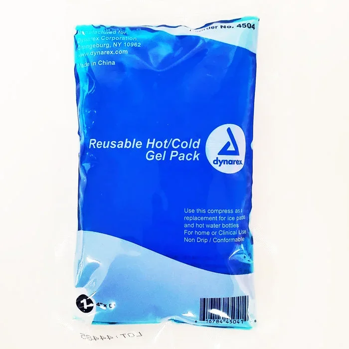 Reusable Cold or Hot Gel Pack Freezer & Microwave Safe 4″ x 6″