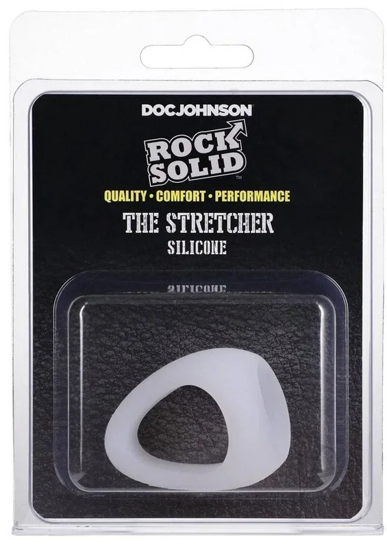 Rock Solid The Stretcher Silicone Ball Stretcher – White