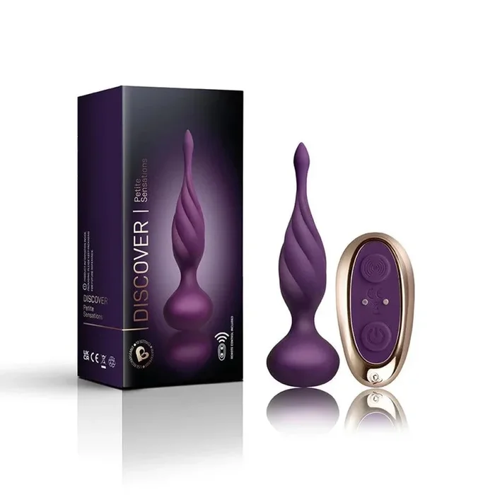 Rocks Off Petite Sensations Discover Silicone Anal Vibrator