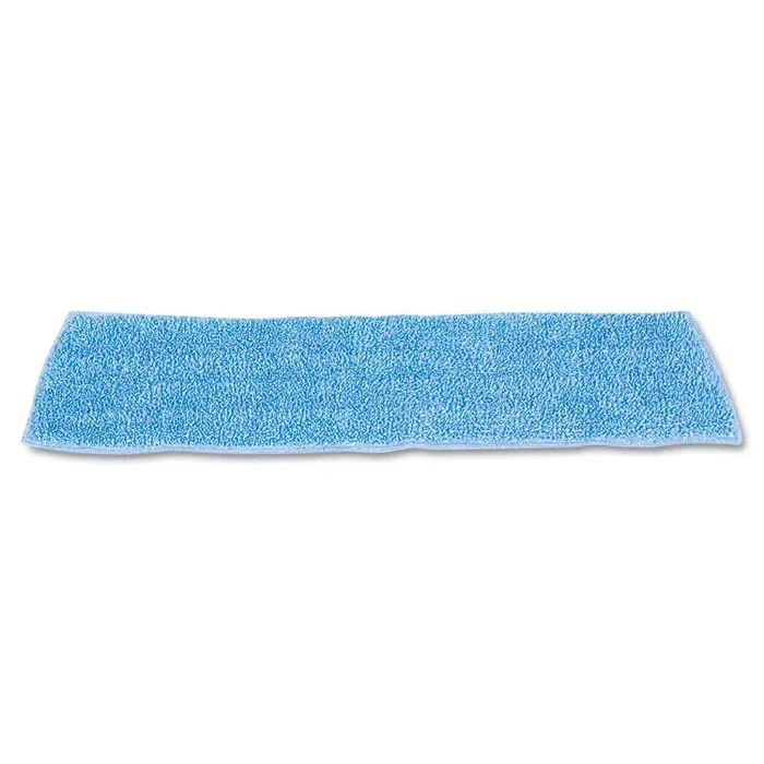Rubbermaid® Commercial Economy Wet Mopping Pad, Microfiber, 18″, Blue (RCPQ409BLUEA) Each