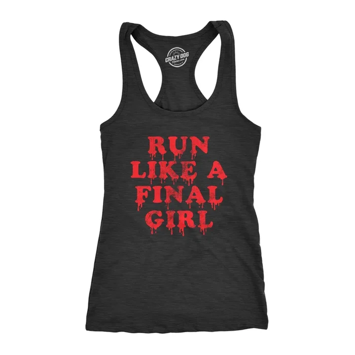 Run Like A Final Girl Women’s Tank Top