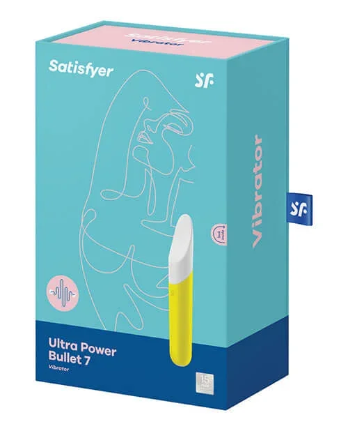 Satisfyer Ultra Power Bullet Vibrator 7 Glider Yellow