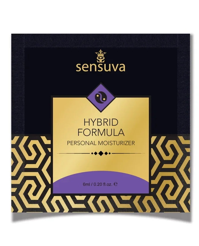 Sensuva Hybrid Personal Moisturizer Single Use Packet – 6 ml Unscented