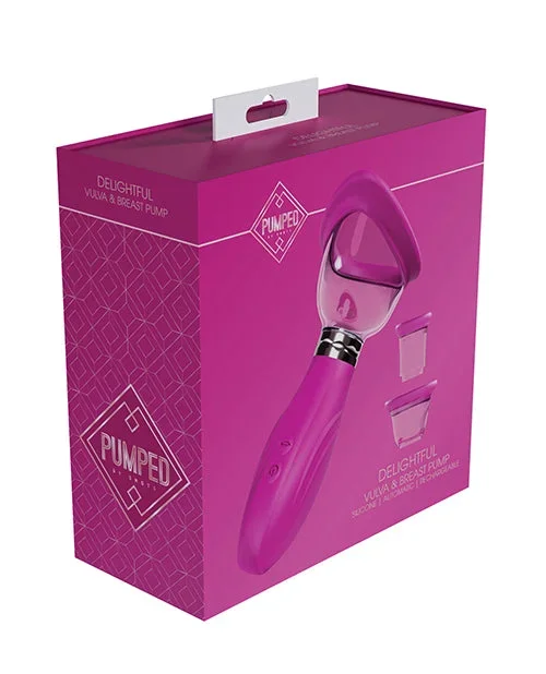 Shots Pumped Delightful Automatic Vulva & Breast Pump Pink