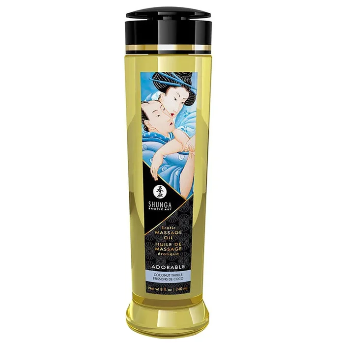 Shunga Erotic Scented Massage Oil – Coconut Thrills