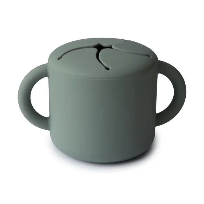 Silicone Snack Cup – Easy-Grip Handles, BPA-Free