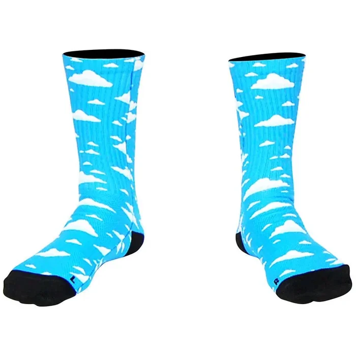 Sky High Cloud Crew Socks