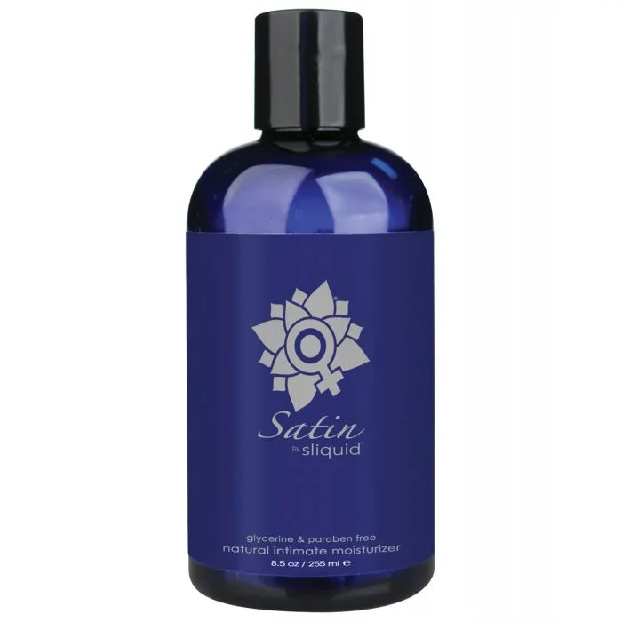 Sliquid Organics Natural Satin Lubricant 8.5 Oz Aloe Based Daily Use