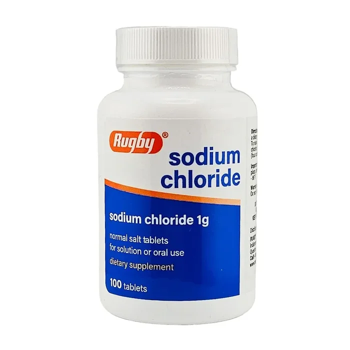 Sodium Chloride Tablets 1 g by Rugby