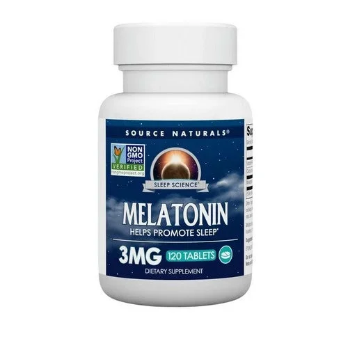 Source Naturals, Sleep Science Melatonin, 3 Mg, 120 Tabs