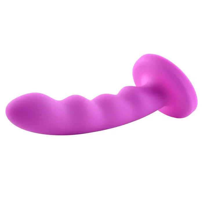 Sportsheets Nautia Solid Silicone 8″ Ribbed G-Spot Dildo