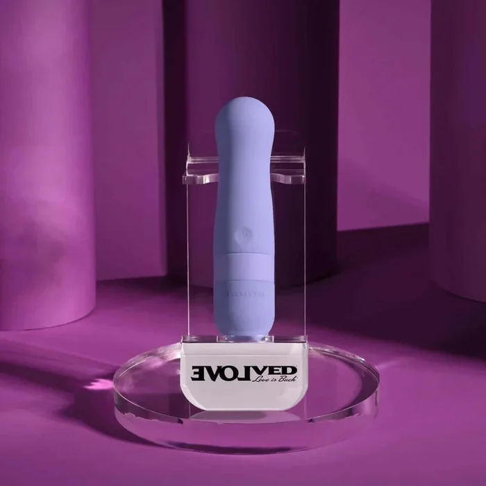 Squishy Bullet Rechargeable Silicone Vibrator Purple