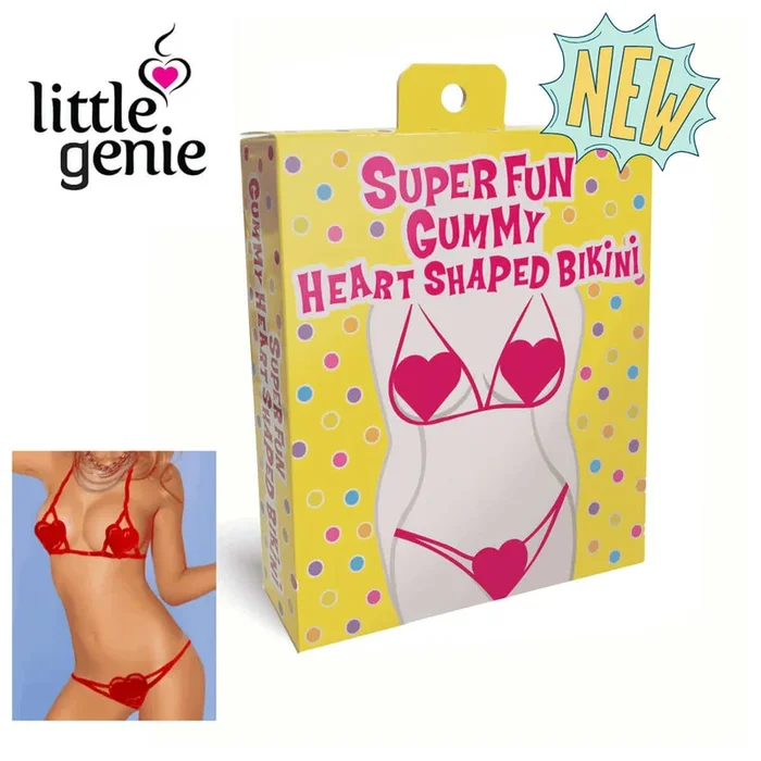 Super Fun Gummy Bikini Set – Edible Heart-Shaped Lingerie – Candyprints
