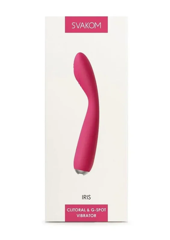 Svakom Iris Silicone G-Spot Rechargeable Vibrator