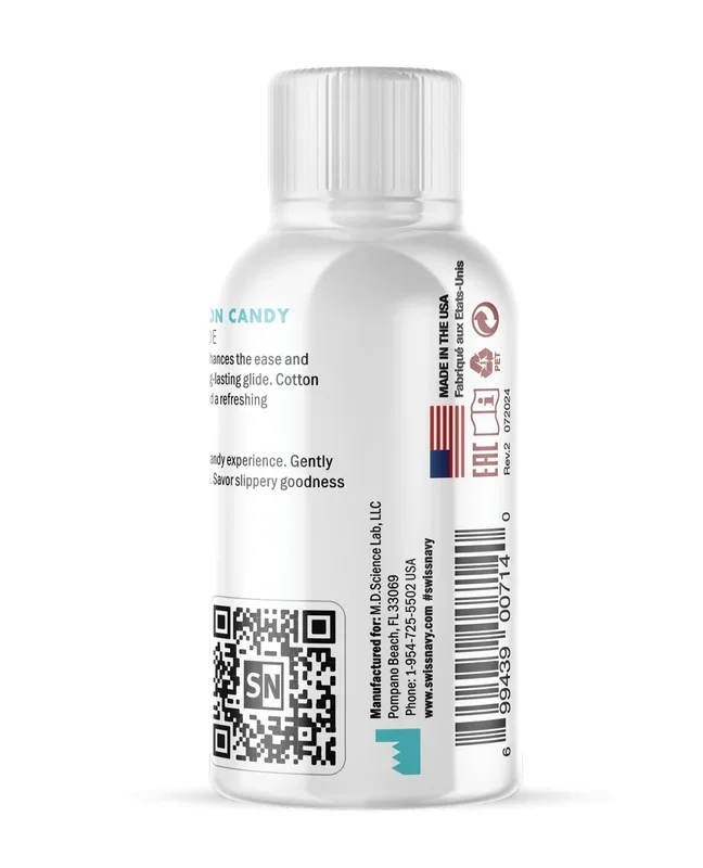 Swiss Navy 4 in 1 Playful Flavors Cotton Candy – 1 oz