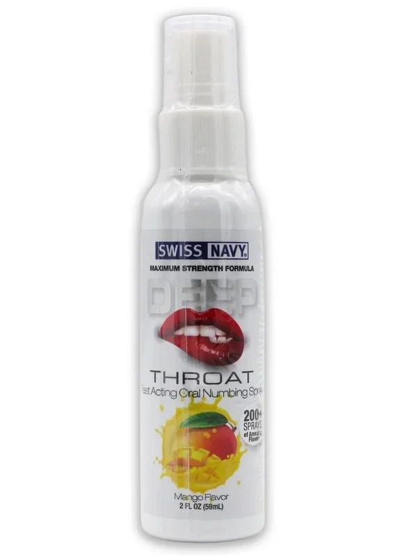 Swiss Navy Deep Throat Spray – Mango