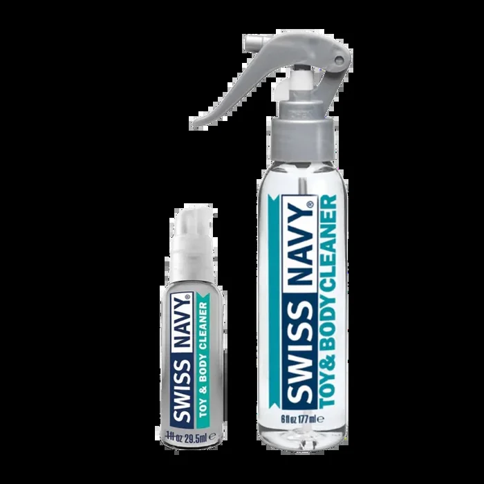 Swiss Navy Toy & Body Cleaner | Fast-Acting Antibacterial Cleansing Spray