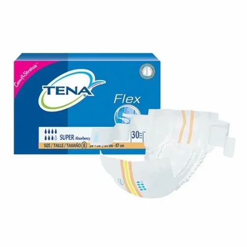 Tena, Unisex Adult Incontinence Belted Undergarment ProSkin Flex Super Size 8 Disposable Small, 1 Pack