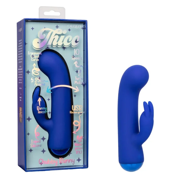 THICC Chubby Bunny Dual Motor Massager – California Exotic Novelties