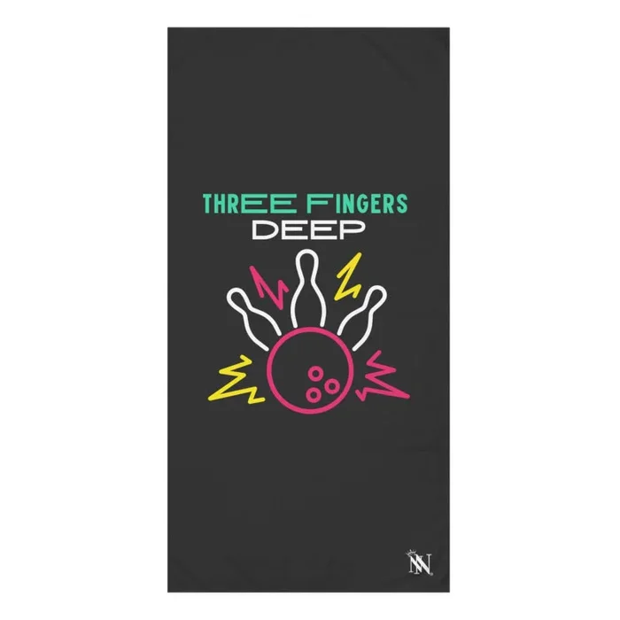 Three Fingers Deep | Mix & Match Naughty XL Fun-Flirty Lovers’ Towels