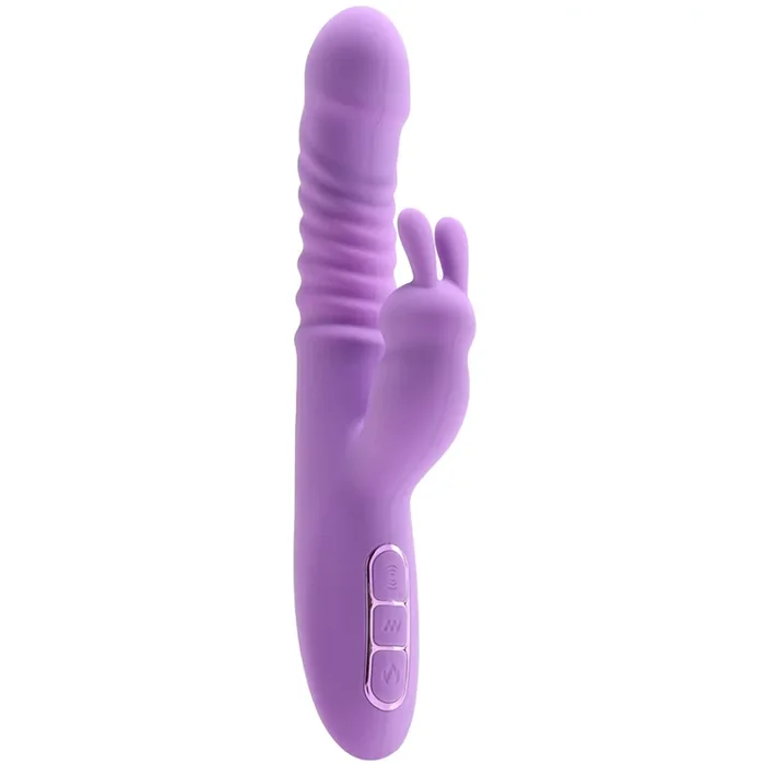 Thrusting Rotating Silicone Rabbit Vibrator – It’s Warming!