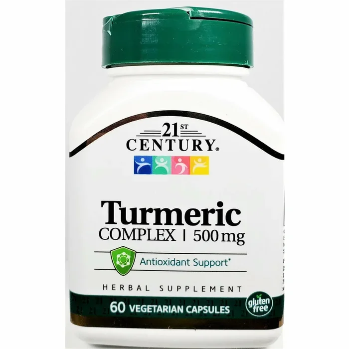 Turmeric Complex 500 mg 60 Capsules by 21st Century
