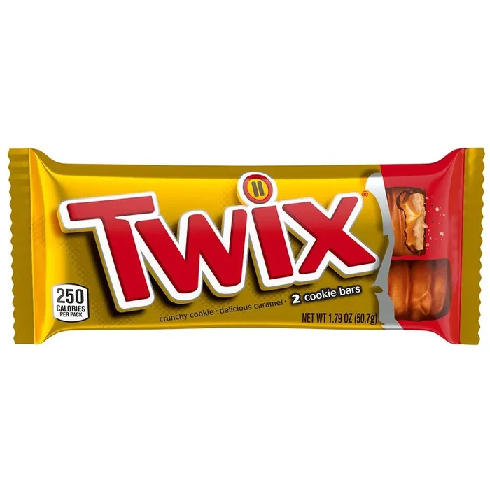 Twix Cookie Bars Caramel 1.79Oz