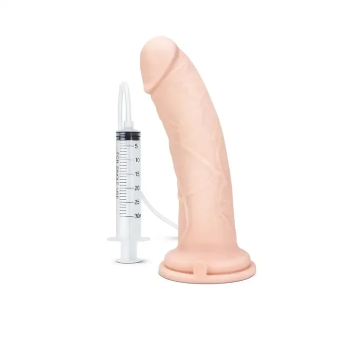 Ultra 8 Inch White Squirting Cock