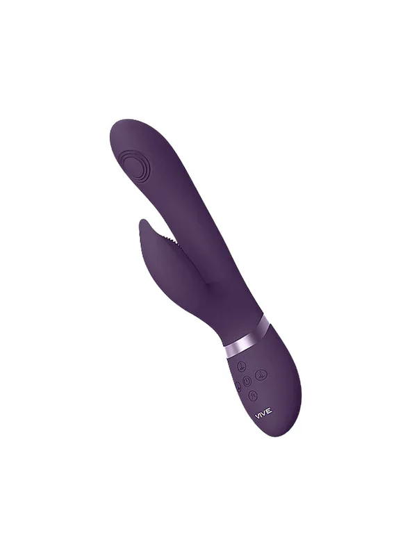 Vive Aimi Rechargeable Triple-Motor Swinging Silicone Rabbit