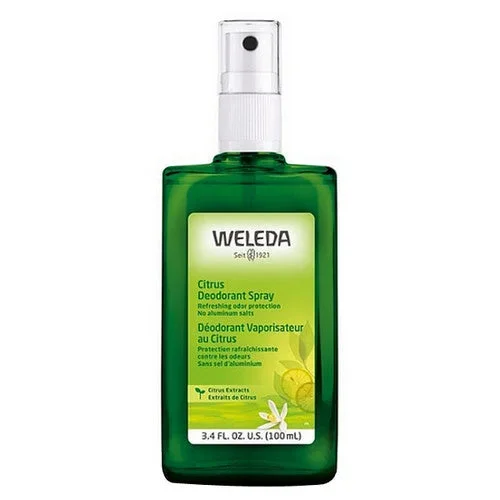 Weleda, Deodorant Spray, Citrus 3.4 oz