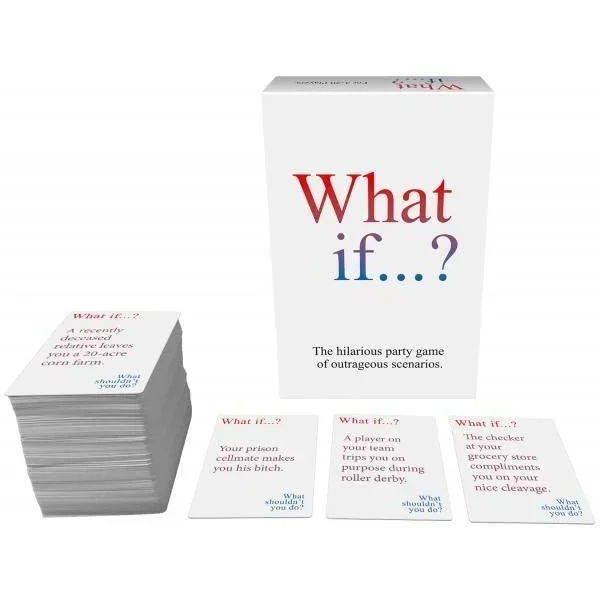 What If…? The Hilarious Party Game Of Outrageous Scenarios.