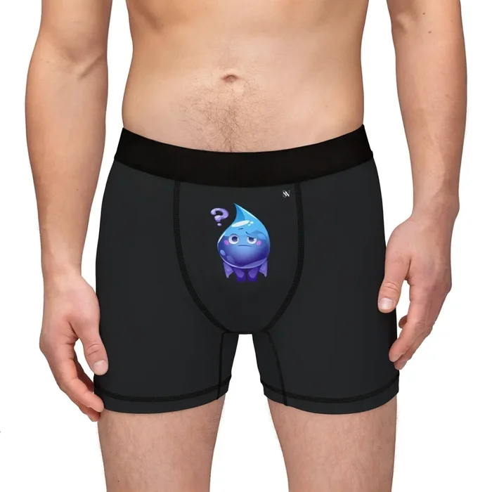 What? Rain Drop | Mix and Match Fun-Flirty Lovers’ Boxer Briefs