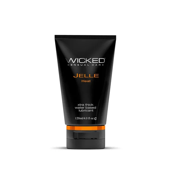 Wicked Jelle Anal Gel Warming Sensation Lubricant 4oz Tube
