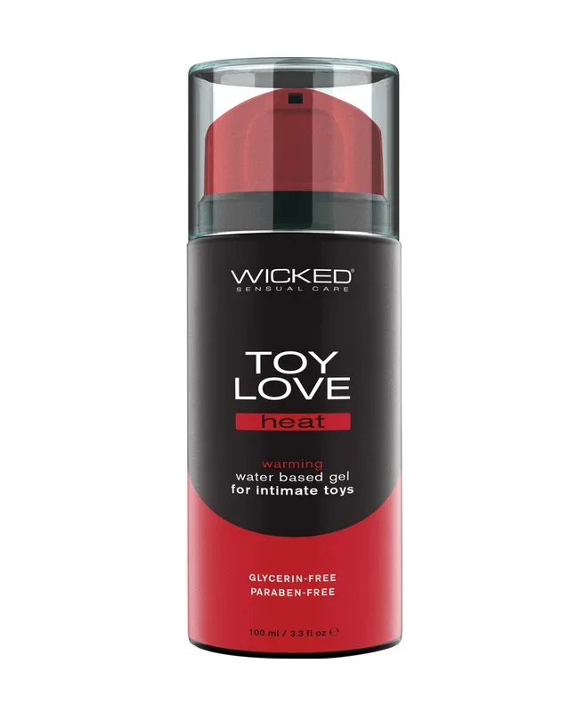 Wicked Sensual Care Toy Love Heat Water Based Warming Lubricant – 3.3 oz