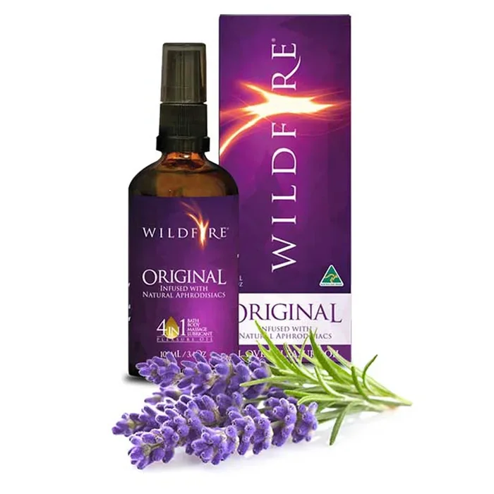 Wildfire 4-In-1 All Over Pleasure Oil – Original